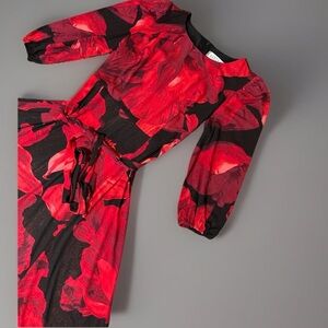 KASPER Roses Belted Plus Size Dress Size 3X NWT (FLAWED)